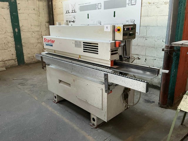 2002 bi-matic starter 2.5 kantenlijmmachines - afbeelding 1 van  11