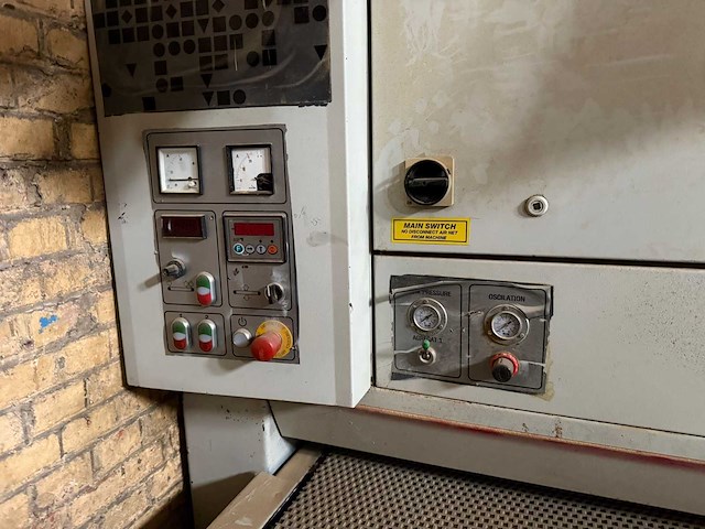 2002 caroline rr 1100 breedbandschuurmachine - afbeelding 7 van  7