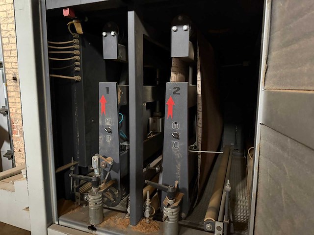 2002 caroline rr 1100 breedbandschuurmachine - afbeelding 4 van  7