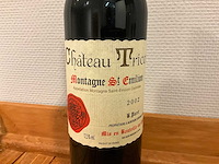 2002 château tricot montagne st. emilion rode wijn (10x) - afbeelding 2 van  4