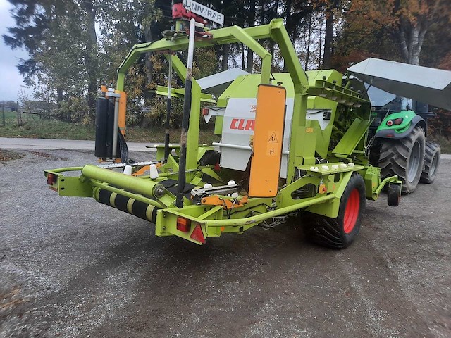 2002 claas rollant 255 + uniwrap balenmachine - afbeelding 3 van  18
