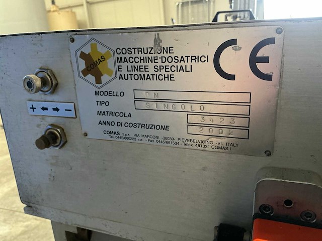 2002 comas dn vulmachine (2x) - afbeelding 7 van  16