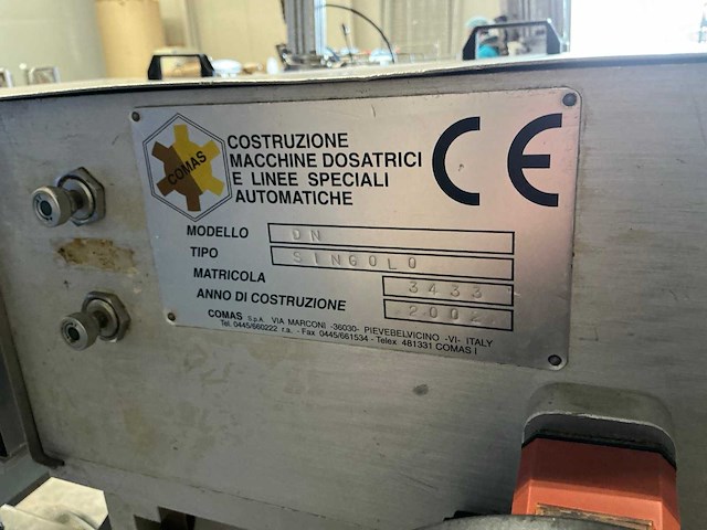 2002 comas dn vulmachine (2x) - afbeelding 8 van  16