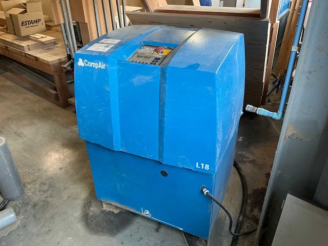 2002 compair l18-10 luchtcompressor - afbeelding 1 van  9