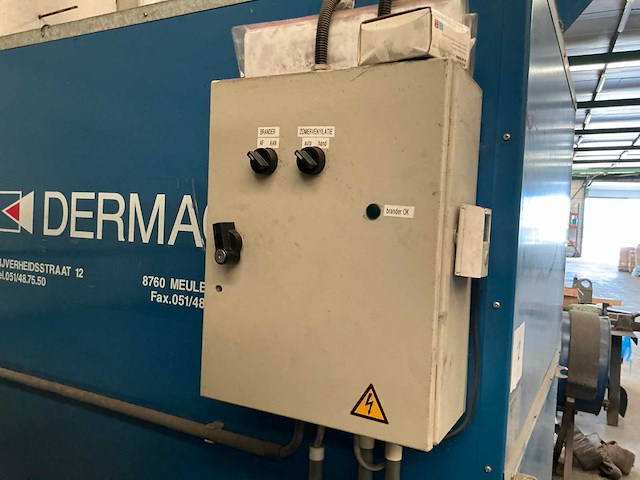 2002 dermac wl6/1000 industriële verwarmingsinstallatie - afbeelding 2 van  3
