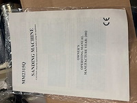 2002 drelux mm2315q bandschuurmachine - afbeelding 5 van  6