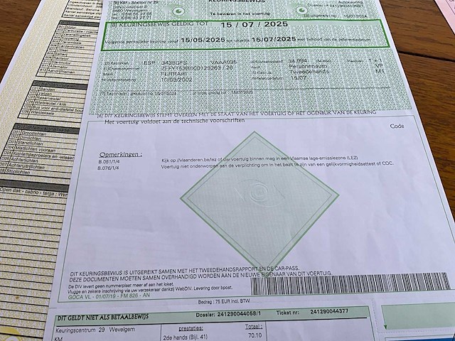 2002 ferrari spider 360 (35101km) - afbeelding 49 van  57