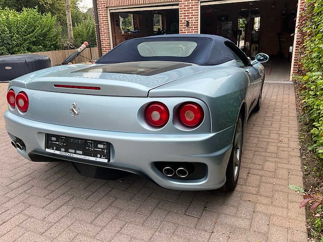 2002 ferrari spider 360 (35101km) - afbeelding 55 van  57