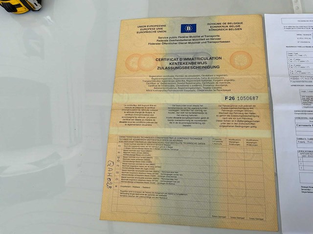 2002 forthomme / foro r3e/27t veetrailer - afbeelding 21 van  38