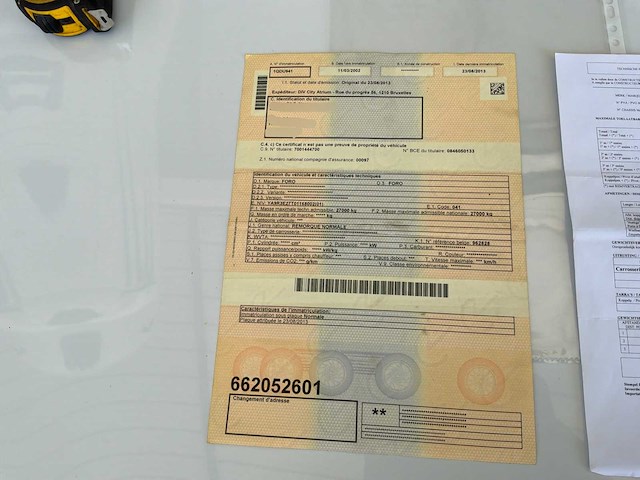 2002 forthomme / foro r3e/27t veetrailer - afbeelding 22 van  38