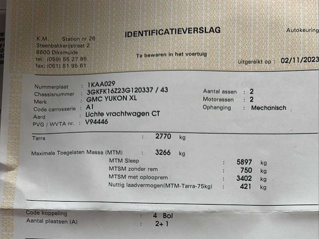 2002 gmc yukon xl - oldtimer - afbeelding 21 van  26