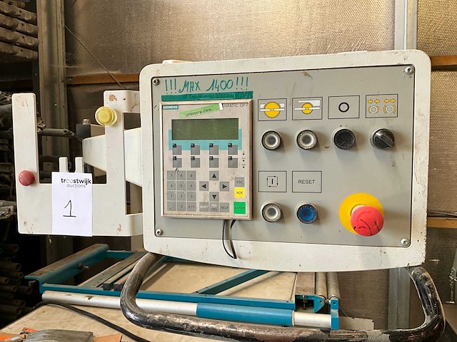 2002 griggio sc/3200 prog paneelcirkelzaagmachine - afbeelding 4 van  7