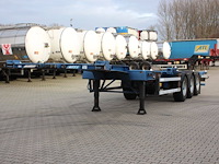 2002 groenewegen 40ft hc-chassis, bpw+drum, liftaxle - afbeelding 1 van  1