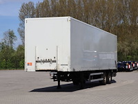2002 groenewegen closed boxvan, full chassis, bpw-drum - afbeelding 1 van  1