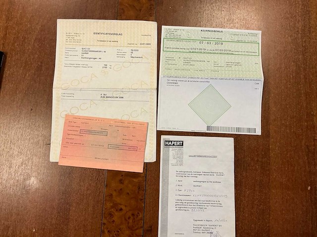 2002 hapert h2700 kiepaanhangwagen - afbeelding 13 van  13