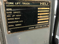 2002 heli hfd18 vorkheftruck - afbeelding 3 van  12