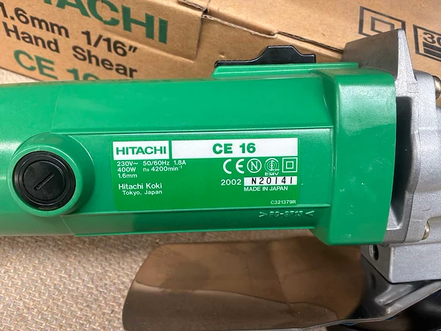 2002 hitachi ce 16 platenschaar - afbeelding 3 van  5