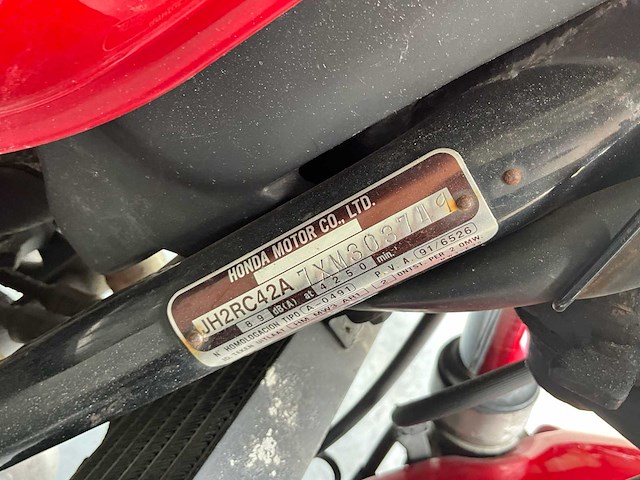 2002 honda cb750 motorfiets - afbeelding 24 van  26