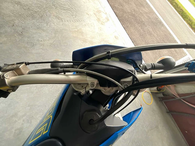 2002 husaberg 2007 fs 650e motorfiets - afbeelding 8 van  19