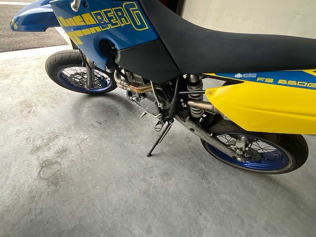 2002 husaberg 2007 fs 650e motorfiets - afbeelding 7 van  19