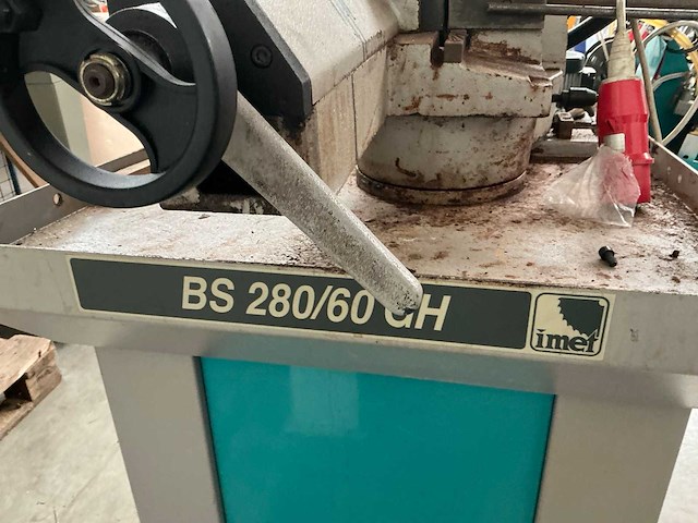 2002 imet bs280/60gh lintzaagmachine - afbeelding 5 van  7
