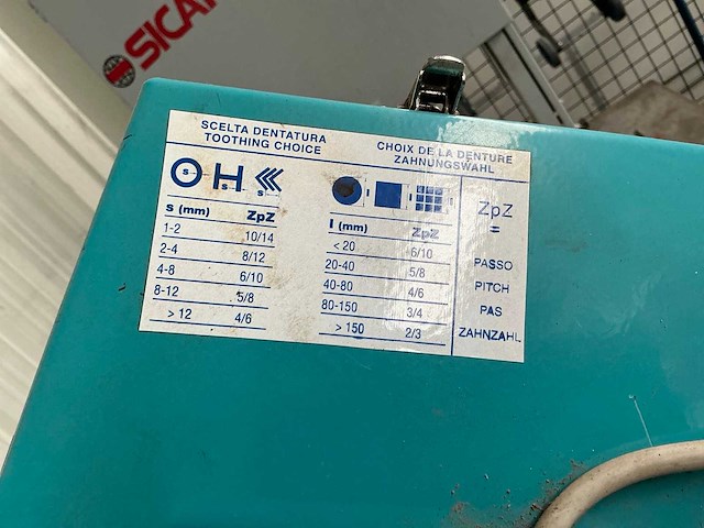 2002 imet bs280/60gh lintzaagmachine - afbeelding 7 van  7