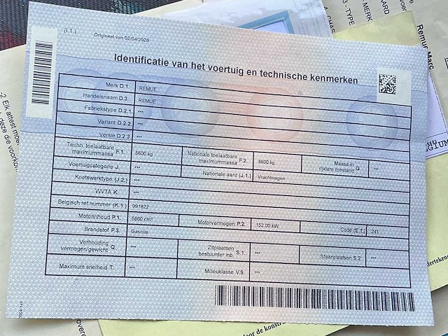 2002 iveco remue mrk7500 vrachtwagen - afbeelding 12 van  18