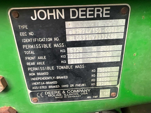 2002 john deere 6310se - afbeelding 30 van  42