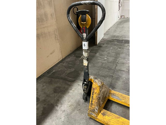 2002 jungheinrich am2 200 hand hydraulische palletwagen - afbeelding 3 van  6