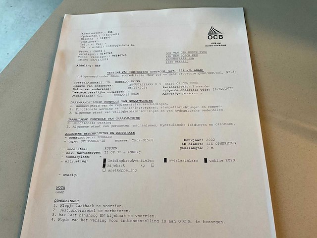 2002 kobelco sk135srlc rupsgraafmachine - afbeelding 16 van  24