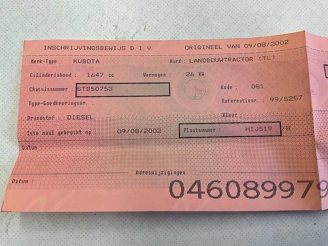 2002 kubota sta35 minitractor - afbeelding 24 van  33
