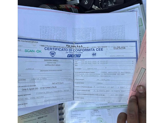 2002 lancia lybra - afbeelding 15 van  34