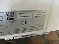 2002 lectra vector 2500 textiel snijmachine - afbeelding 4 van  10