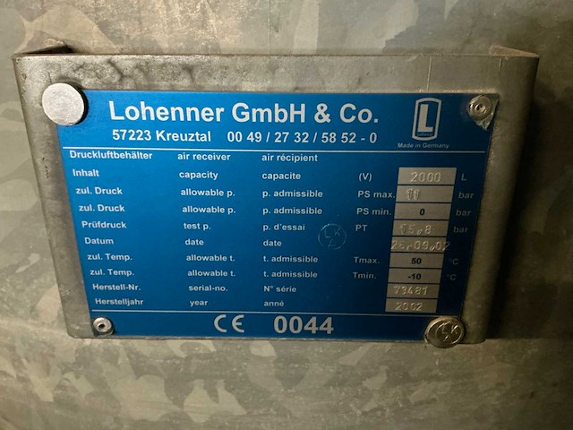 2002 lohenner buffertank - afbeelding 8 van  8