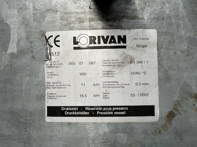 2002 lorivan buffertank - afbeelding 5 van  5