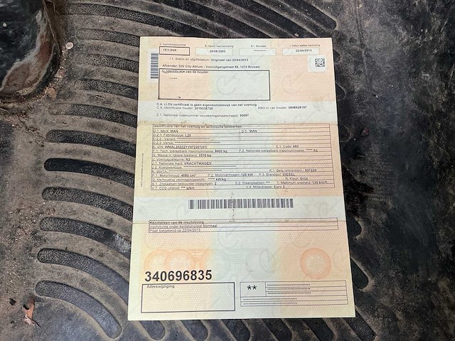 2002 man l20 bedrijfswagen - afbeelding 13 van  24