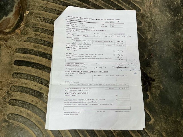 2002 man l20 bedrijfswagen - afbeelding 13 van  21