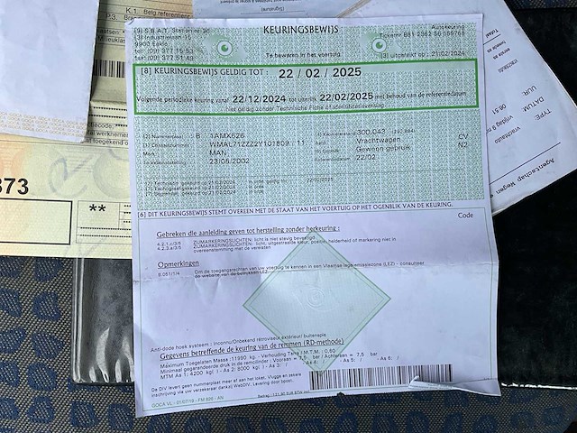 2002 man le220c vrachtwagen - afbeelding 10 van  27