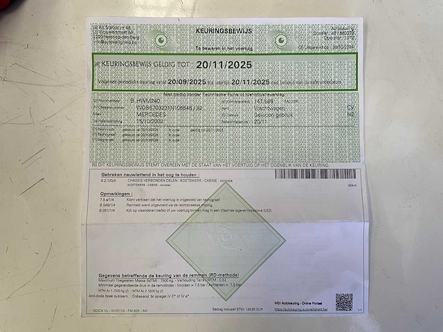 2002 mercedes-benz 814 de vrachtwagen - afbeelding 44 van  51