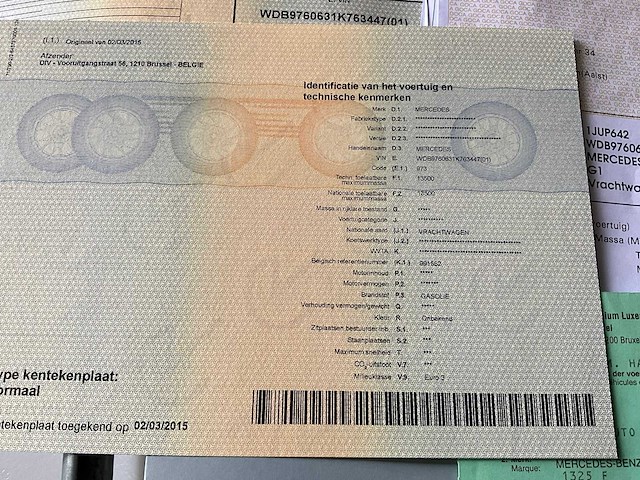 2002 mercedes benz atego 1325 f brandweerwagen pomp vrachtwagen - afbeelding 15 van  19