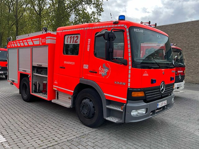 2002 mercedes benz atego 1325 f brandweerwagen pomp vrachtwagen - afbeelding 16 van  19