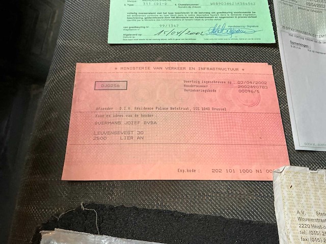 2002 mercedes-benz cdi-d 311 bedrijfswagen - afbeelding 24 van  32