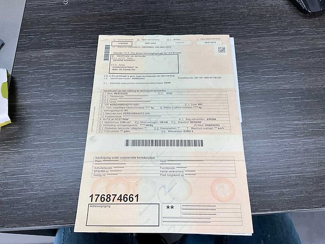 2002 mercedes-benz s 320 personenauto - afbeelding 25 van  36