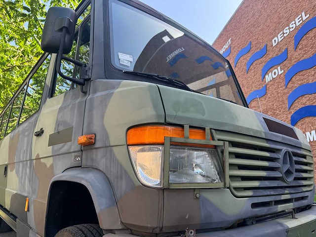 2002 mercedes vario 4x4 !!!68.000km!!! - ex leger - unieke staat - afbeelding 2 van  22