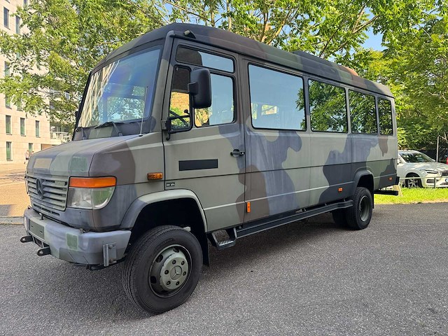 2002 mercedes vario 4x4 !!!68.000km!!! - ex leger - unieke staat - afbeelding 1 van  22