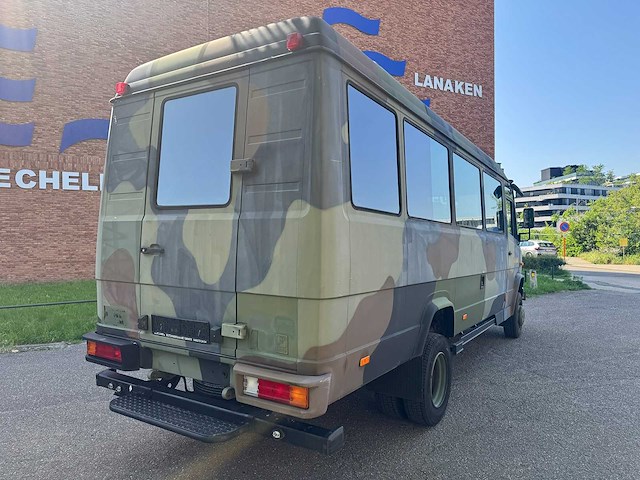 2002 mercedes vario 4x4 !!!68.000km!!! - ex leger - unieke staat - afbeelding 19 van  22