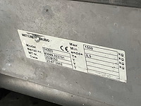 2002 mettler toledo dh2003 hand hydraulische palletwagen - afbeelding 3 van  4