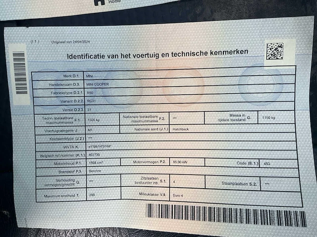 2002 mini cooper hatchback personenauto - afbeelding 18 van  26