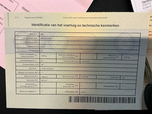 2002 mini cooper r50 personenauto - afbeelding 17 van  25