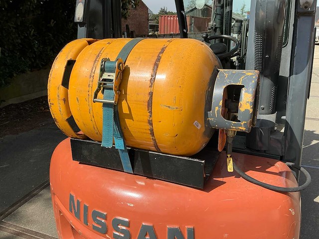 2002 nissan 25 vorkheftruck - afbeelding 4 van  19